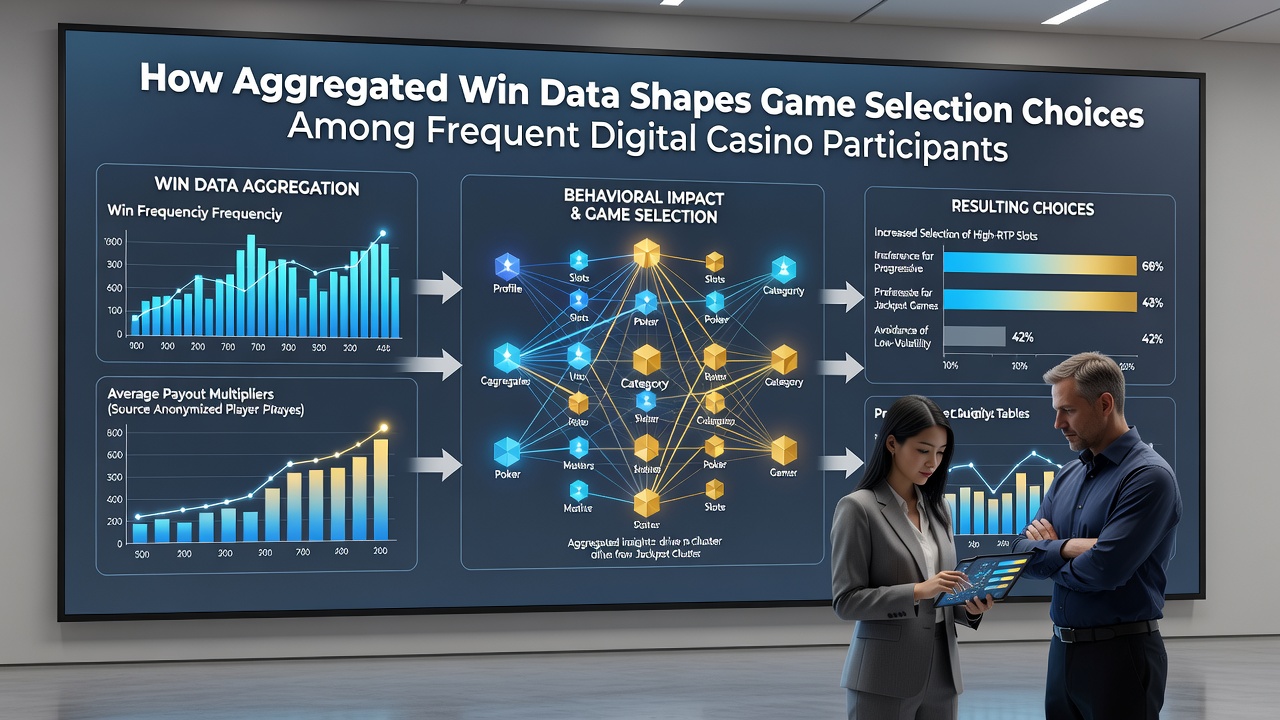 Mobile interface showing ranked game lists based on recent aggregated payout data for digital casino users