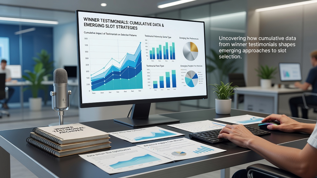 Charts illustrating risk management adjustments based on cumulative testimonial data in virtual casinos
